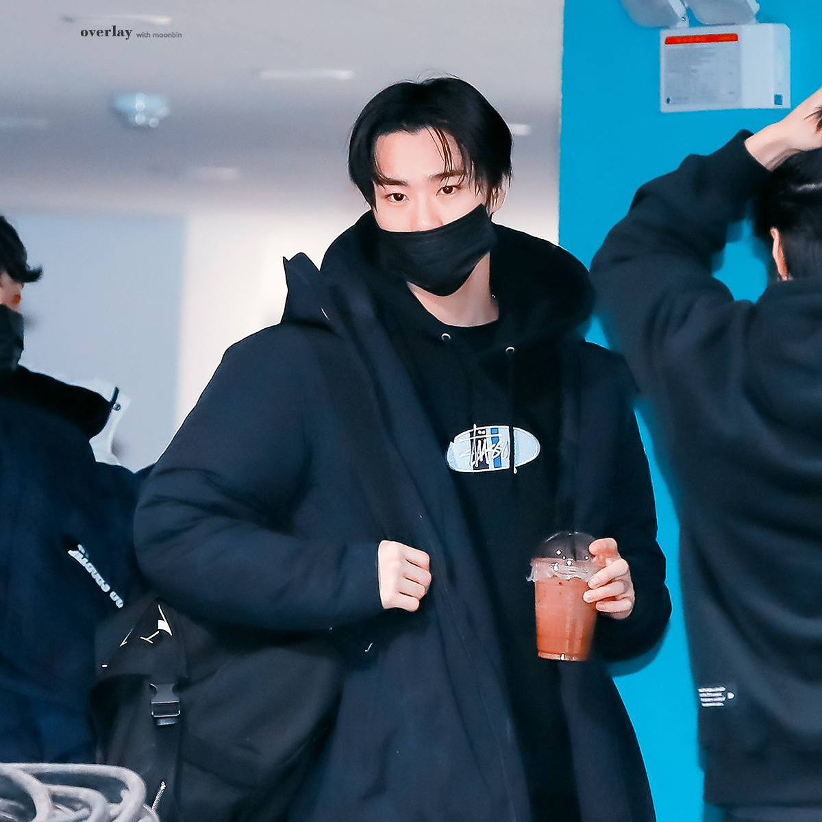 A moment captured by Moonbin (ASTRO)'s fan