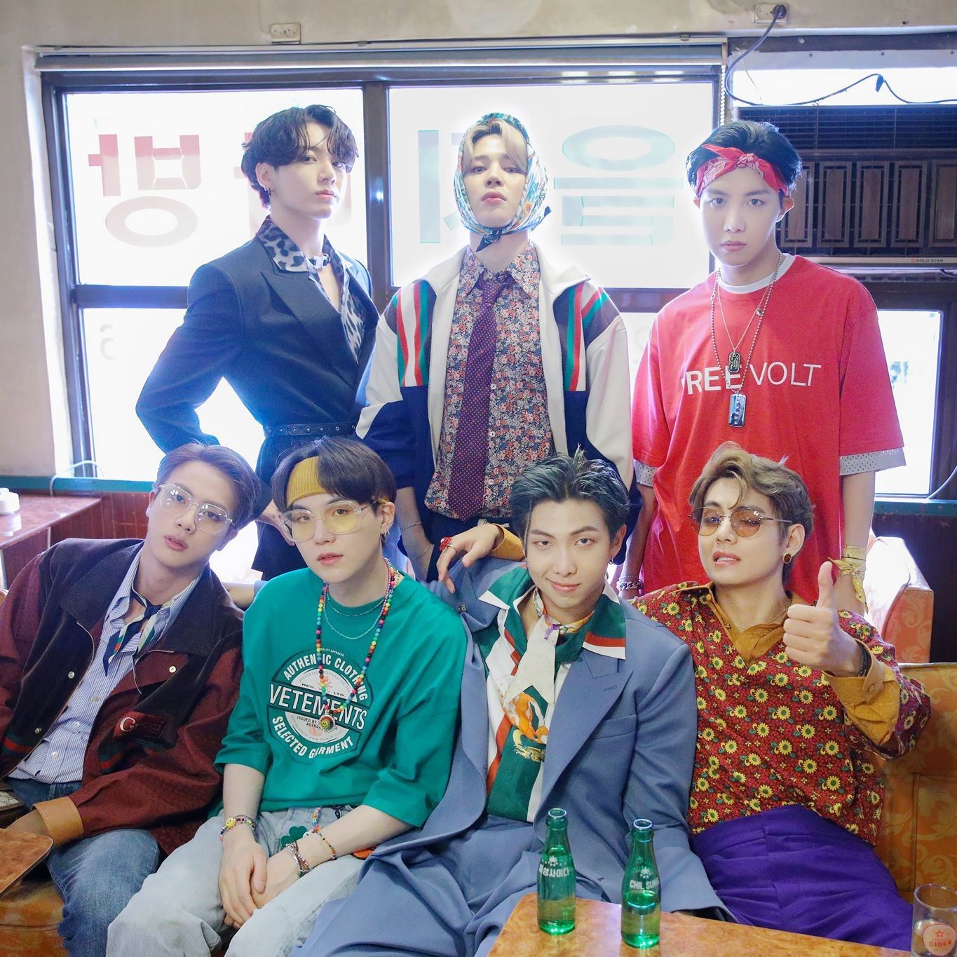 Recent activity shot of RM (BTS)
