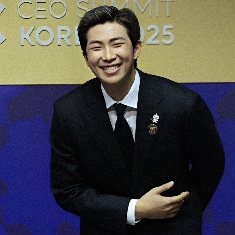 Recent activity shot of RM (BTS)