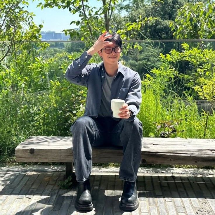 A moment captured by RM (BTS)'s fan