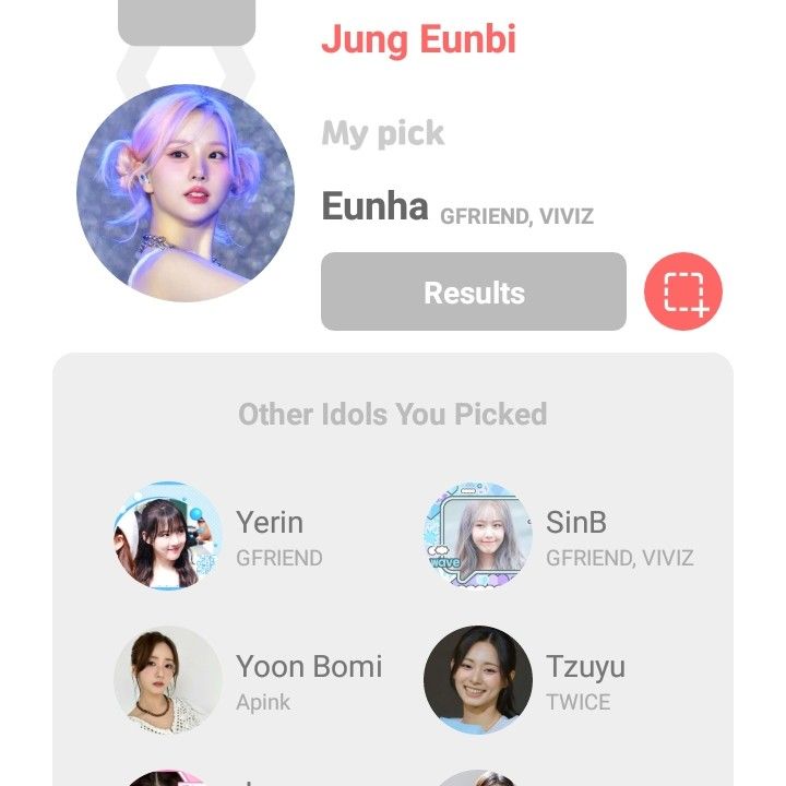 Latest photo of Eunha (GFRIEND, VIVIZ)