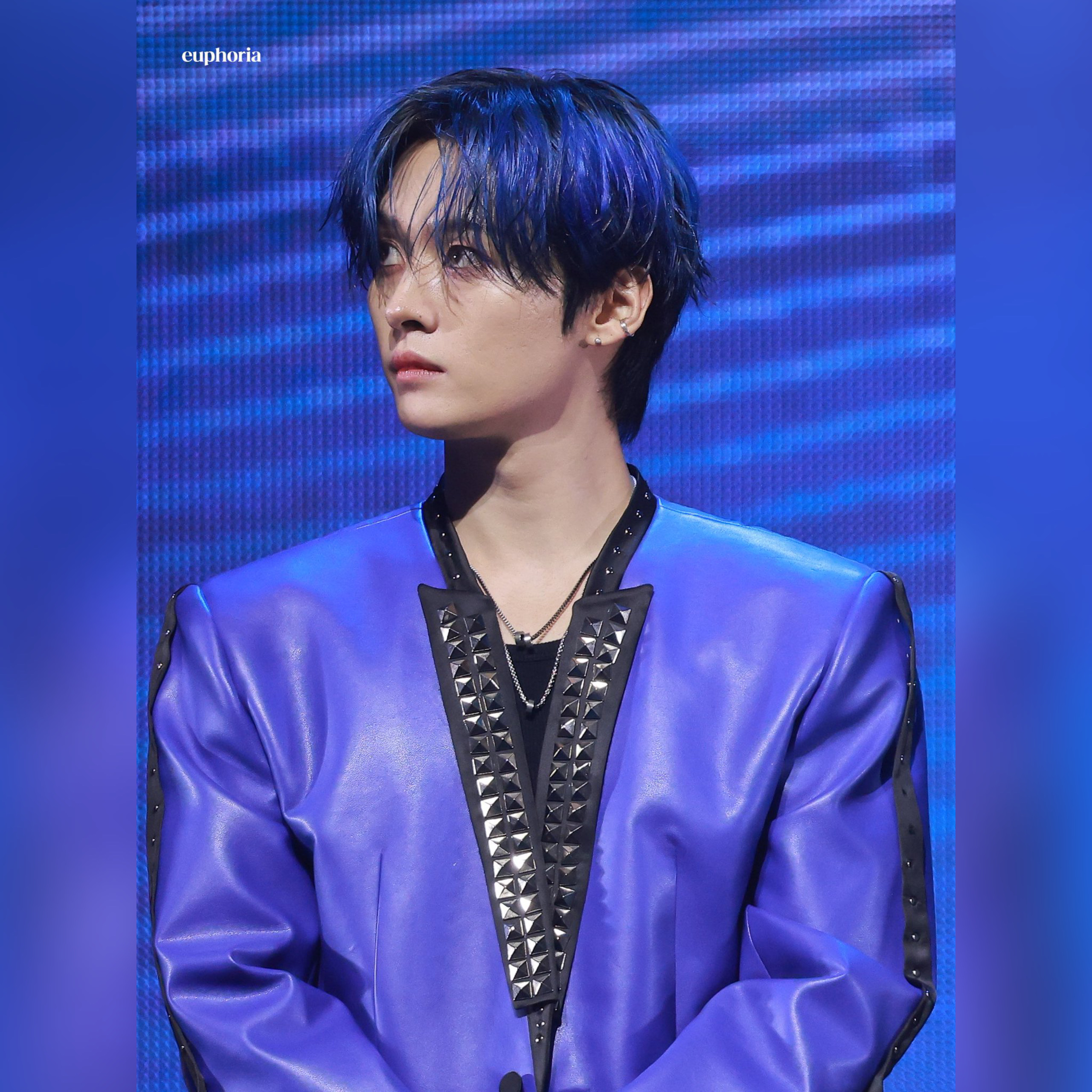 A moment captured by Lee Know (Stray Kids)'s fan