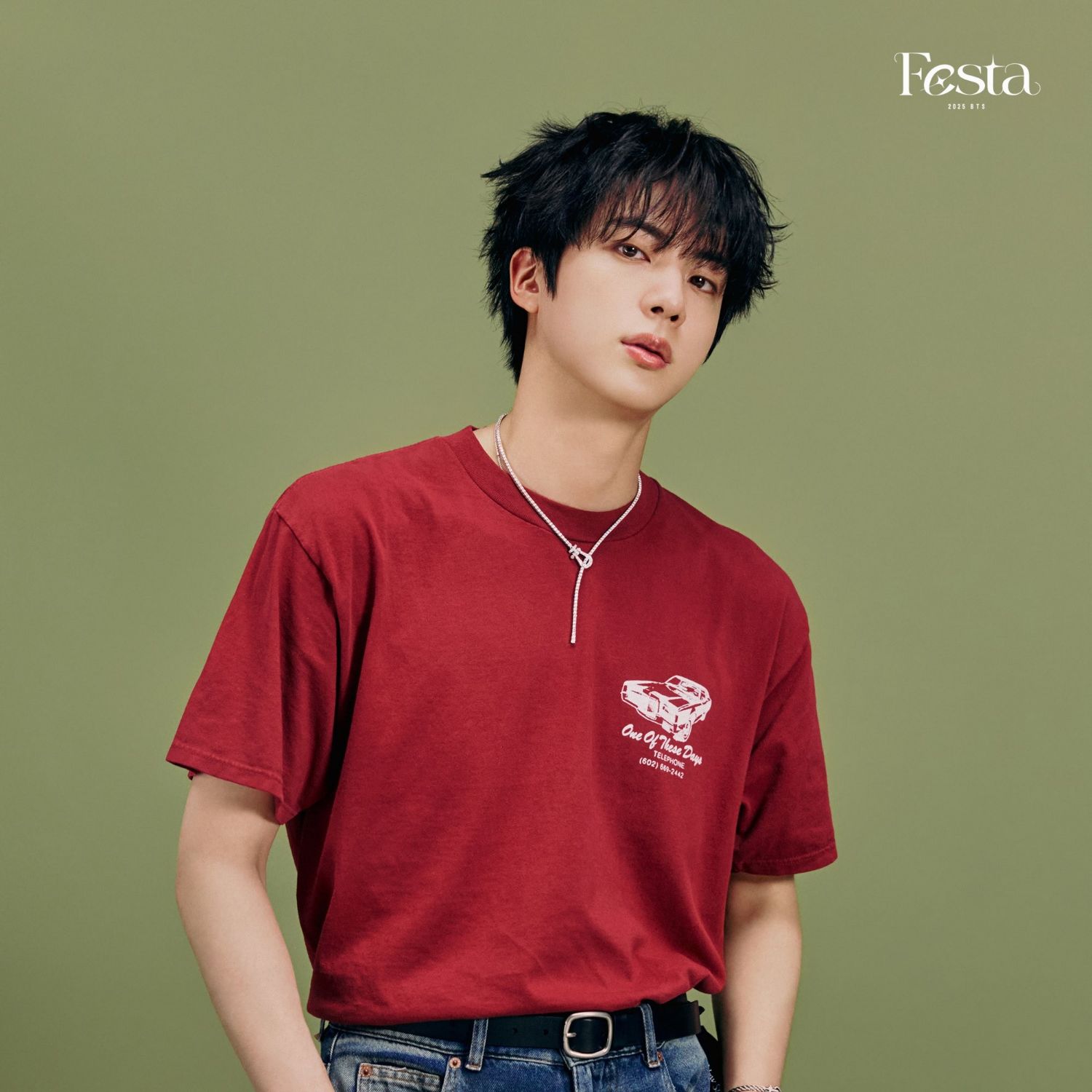 Recent activity shot of Jin (BTS)