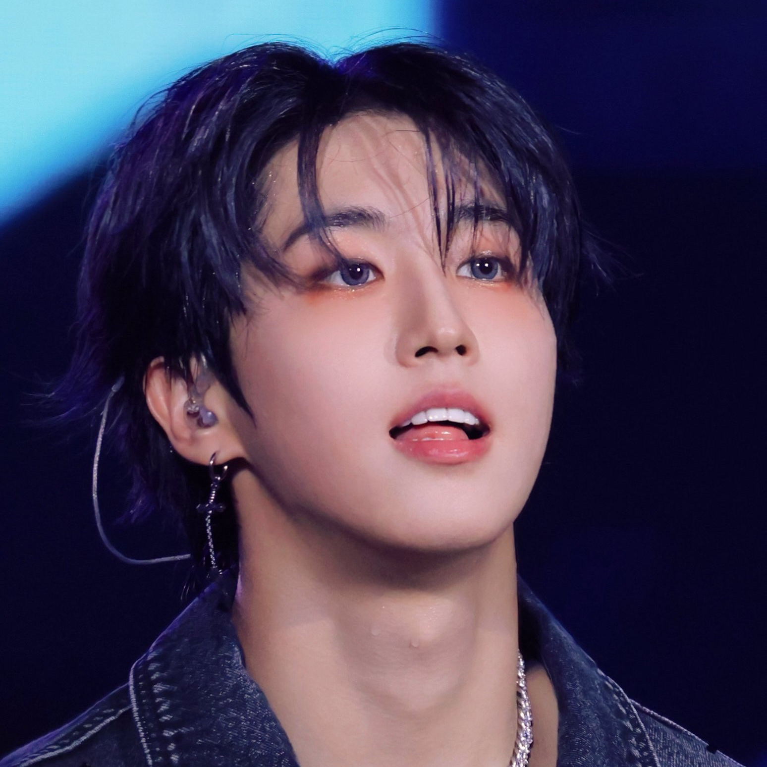 A moment captured by HAN (Stray Kids)'s fan