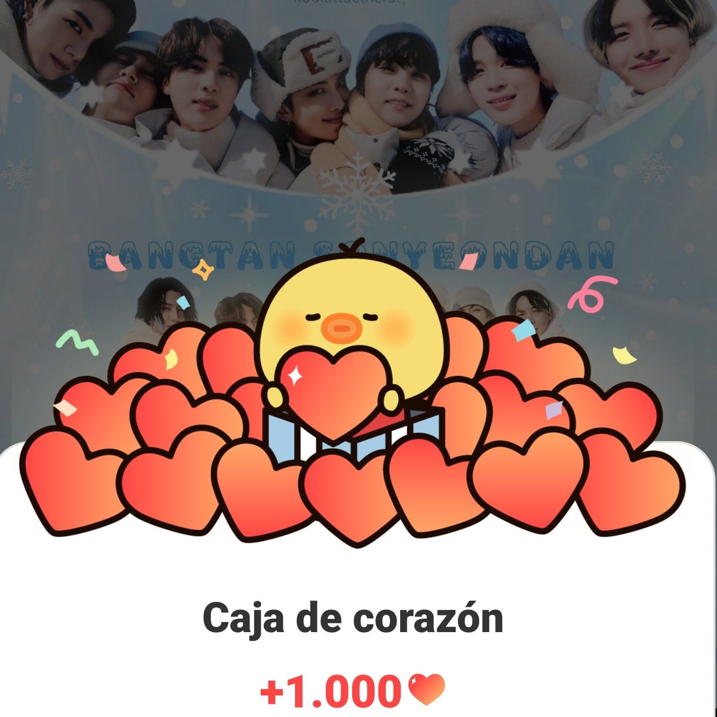 Recent activity shot of BTS