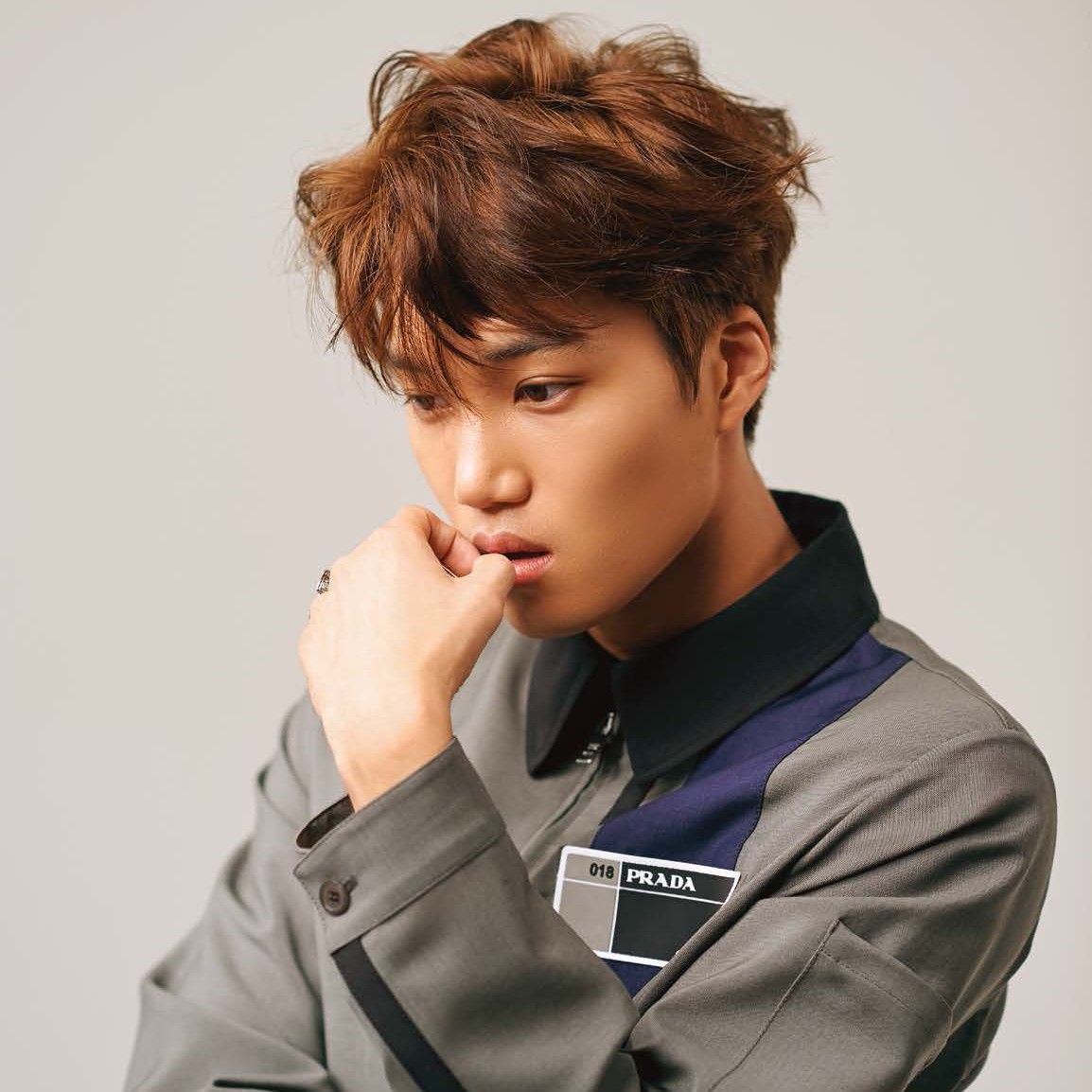 Recent activity shot of Kai (EXO)