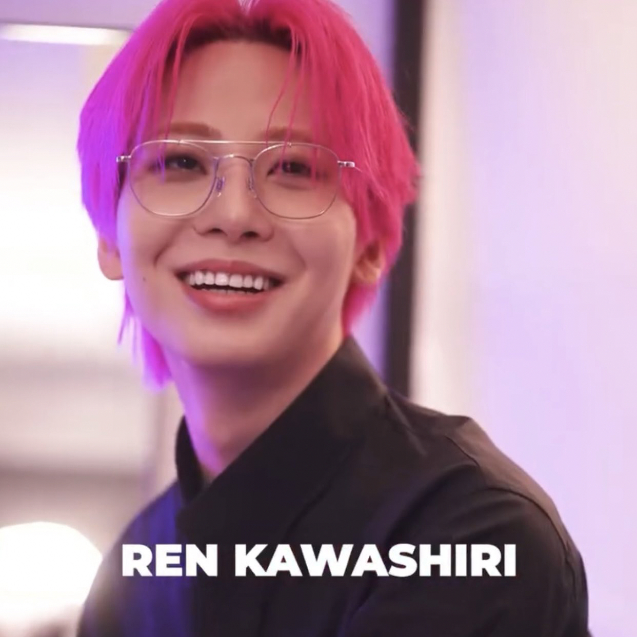 Behind-the-scenes cut of Kawashiri Ren (JO1)