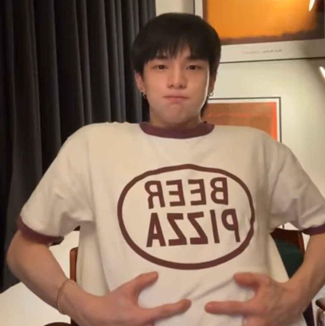 Recent activity shot of Hyunjin (Stray Kids)