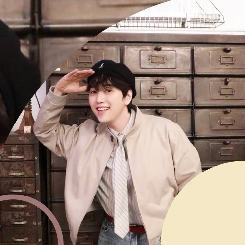 A moment captured by Sandeul (B1A4)'s fan