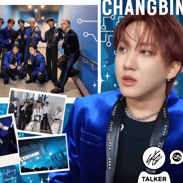 Recent activity shot of Changbin (Stray Kids)