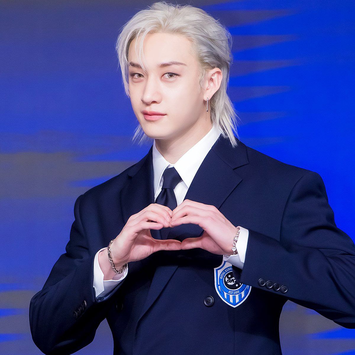 A moment captured by Bang Chan (Stray Kids)'s fan