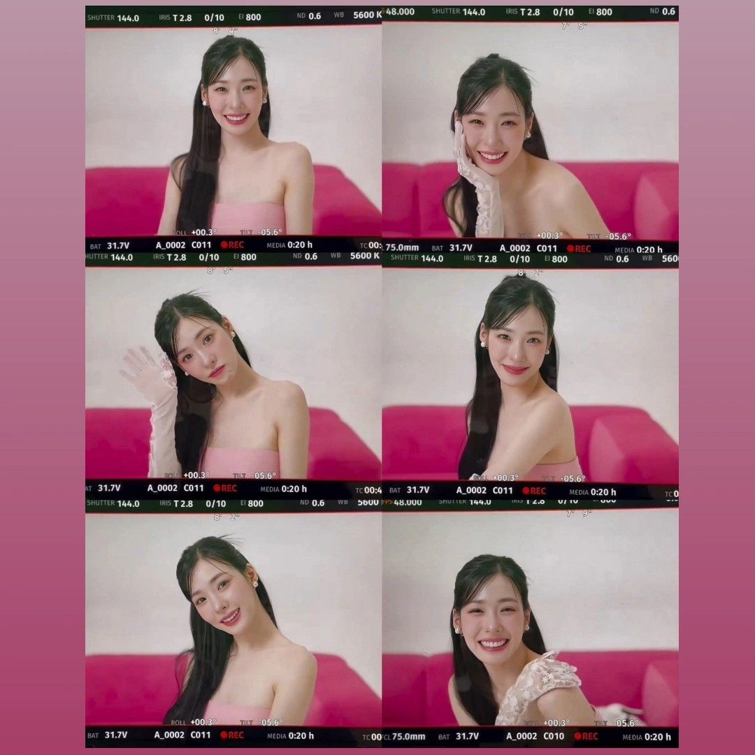 Behind-the-scenes cut of Tiffany Young (Girls' Generation)