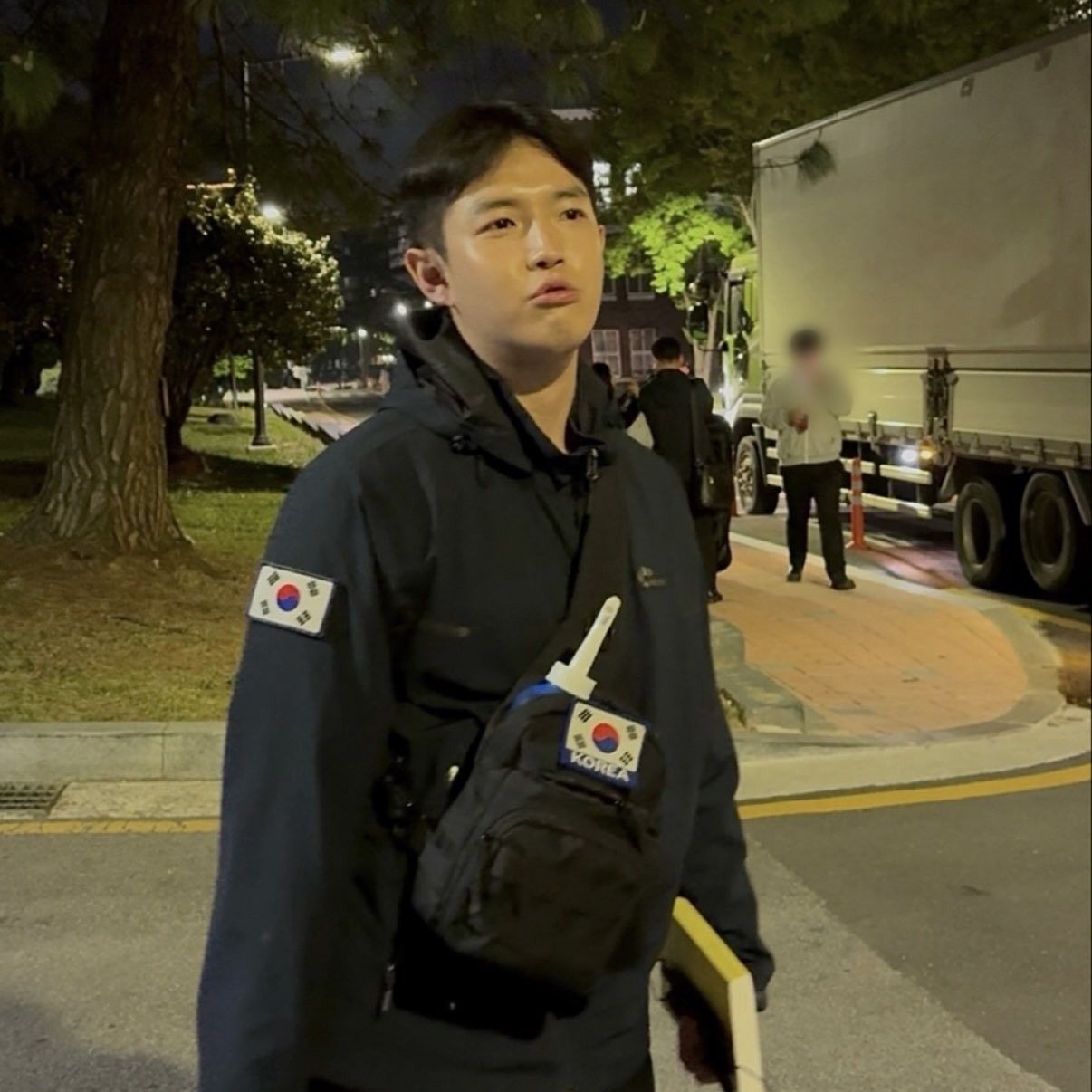 Recent activity shot of Kim Jaehwan