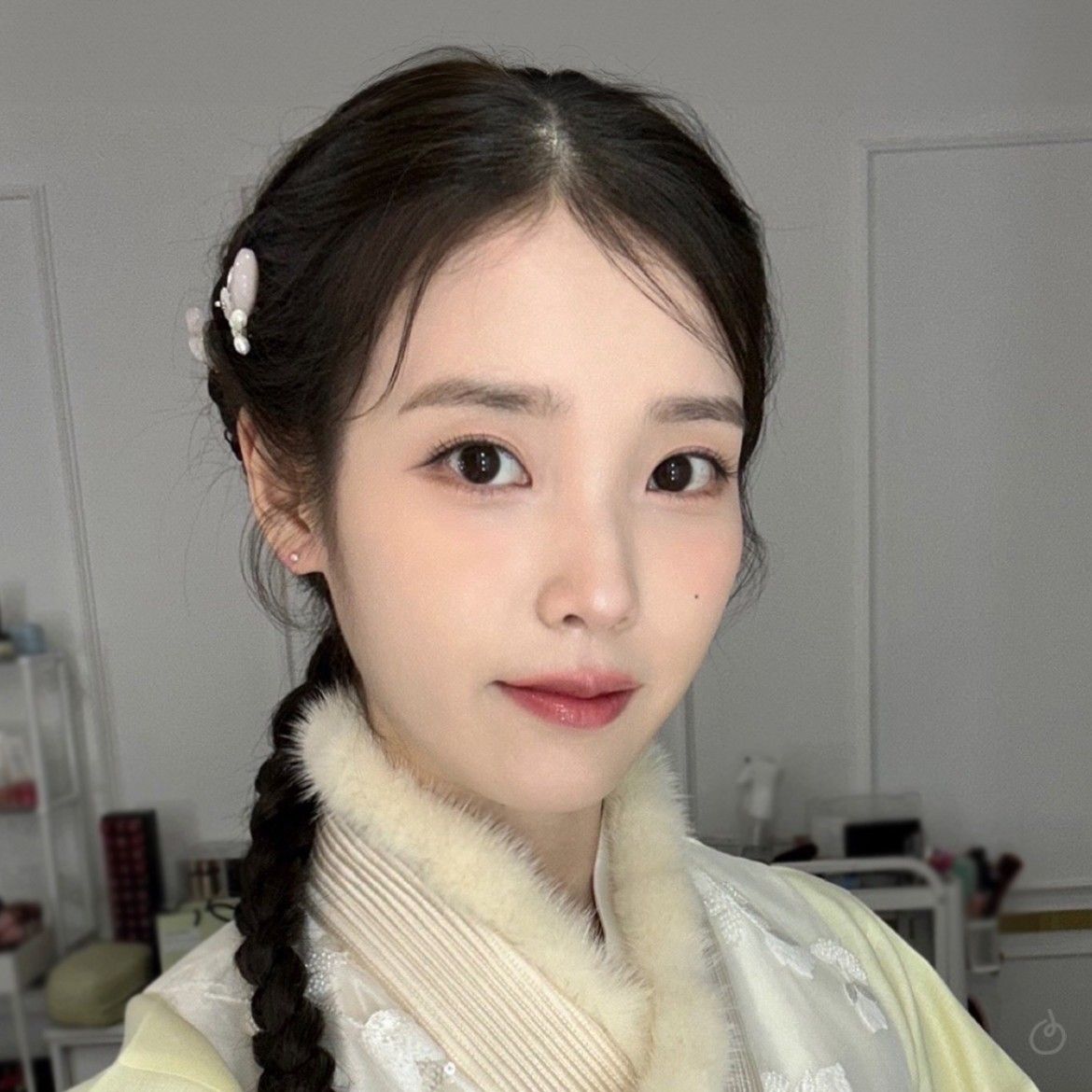 A moment captured by IU's fan