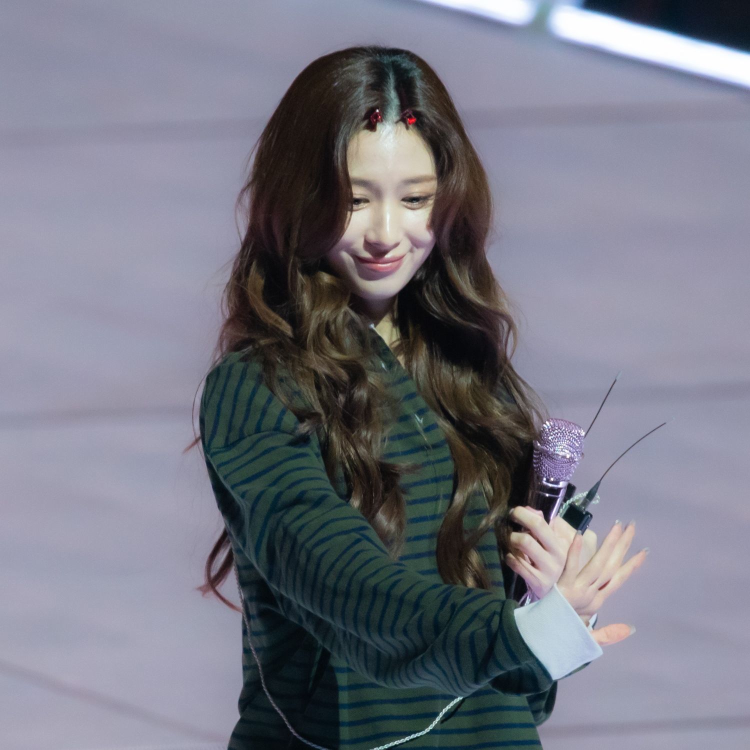 A moment captured by Sana (TWICE)'s fan