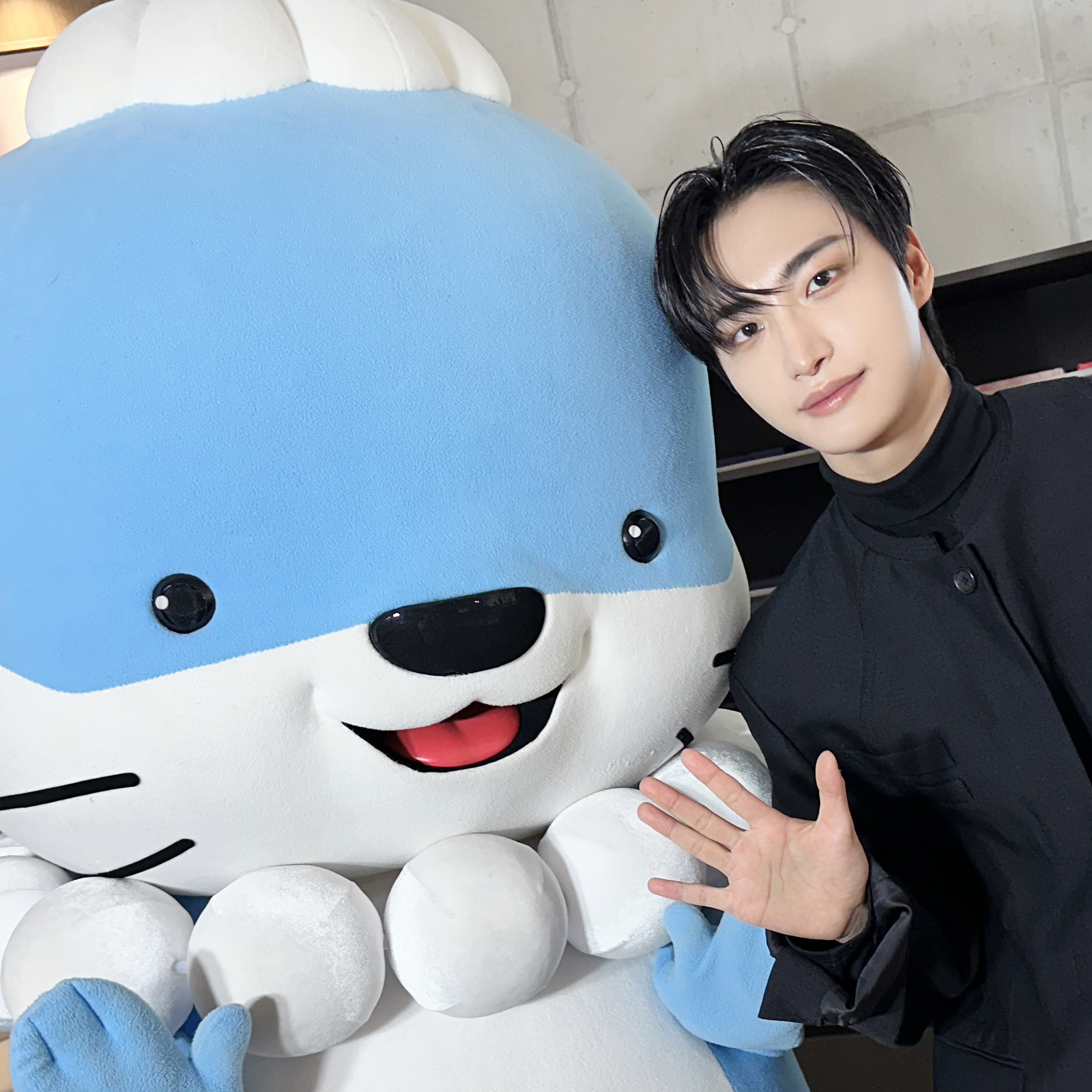 A moment captured by Seonghwa (ATEEZ)'s fan