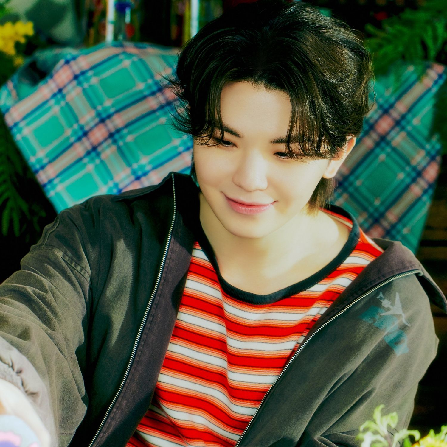 Recent activity shot of Woozi (SEVENTEEN)