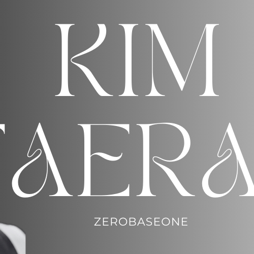 Behind-the-scenes cut of Kim Taerae (ZEROBASEONE)