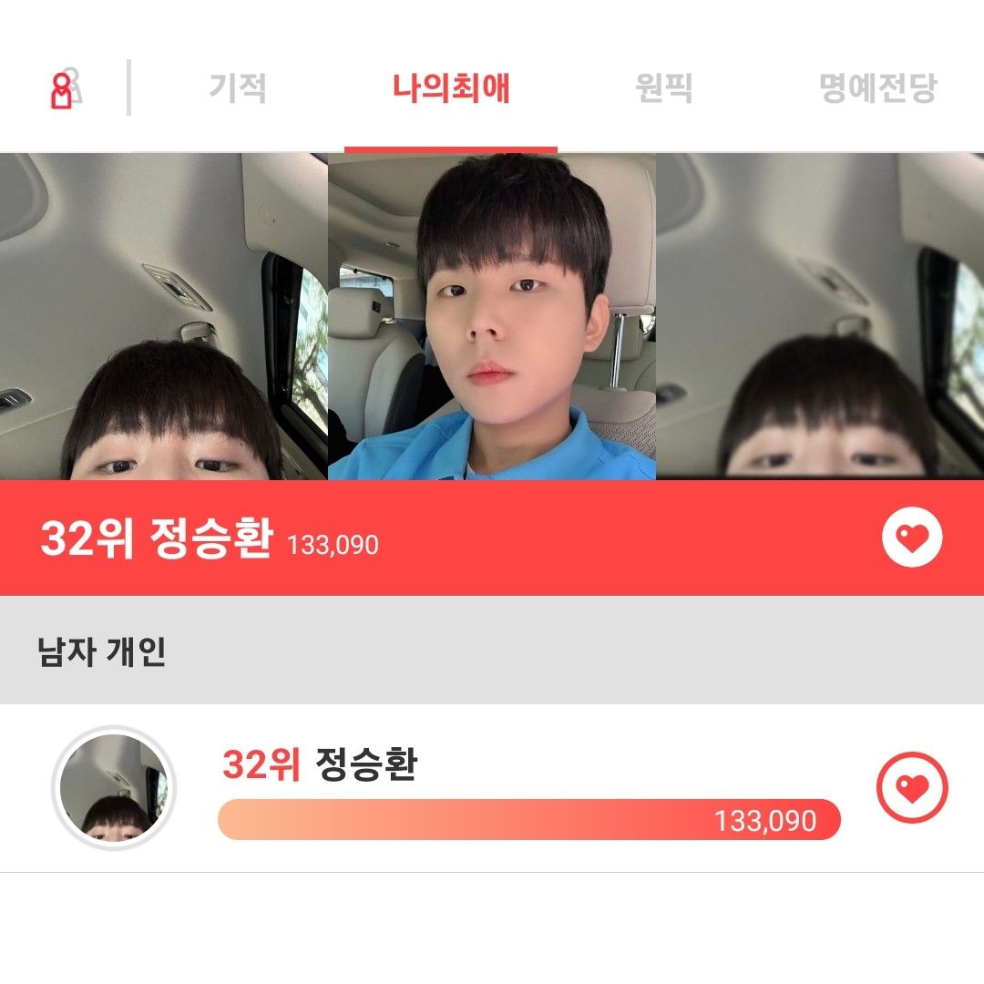 Behind-the-scenes cut of Jung Seunghwan