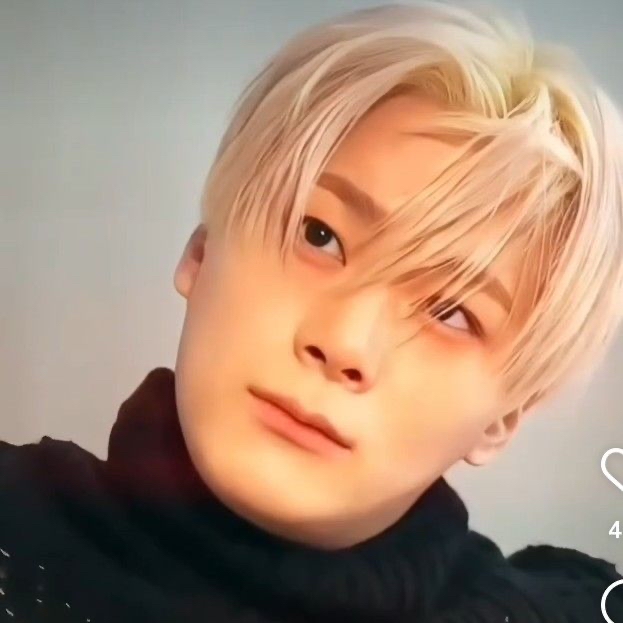 Recent activity shot of Moonbin (ASTRO)