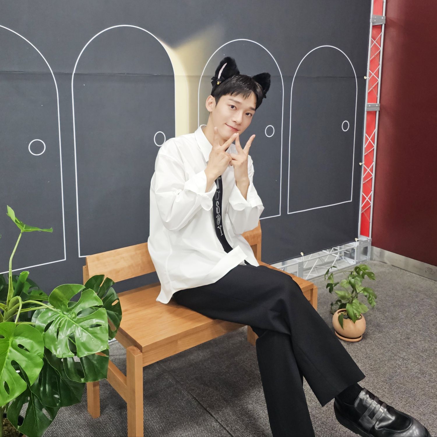 A moment captured by Chen (EXO)'s fan
