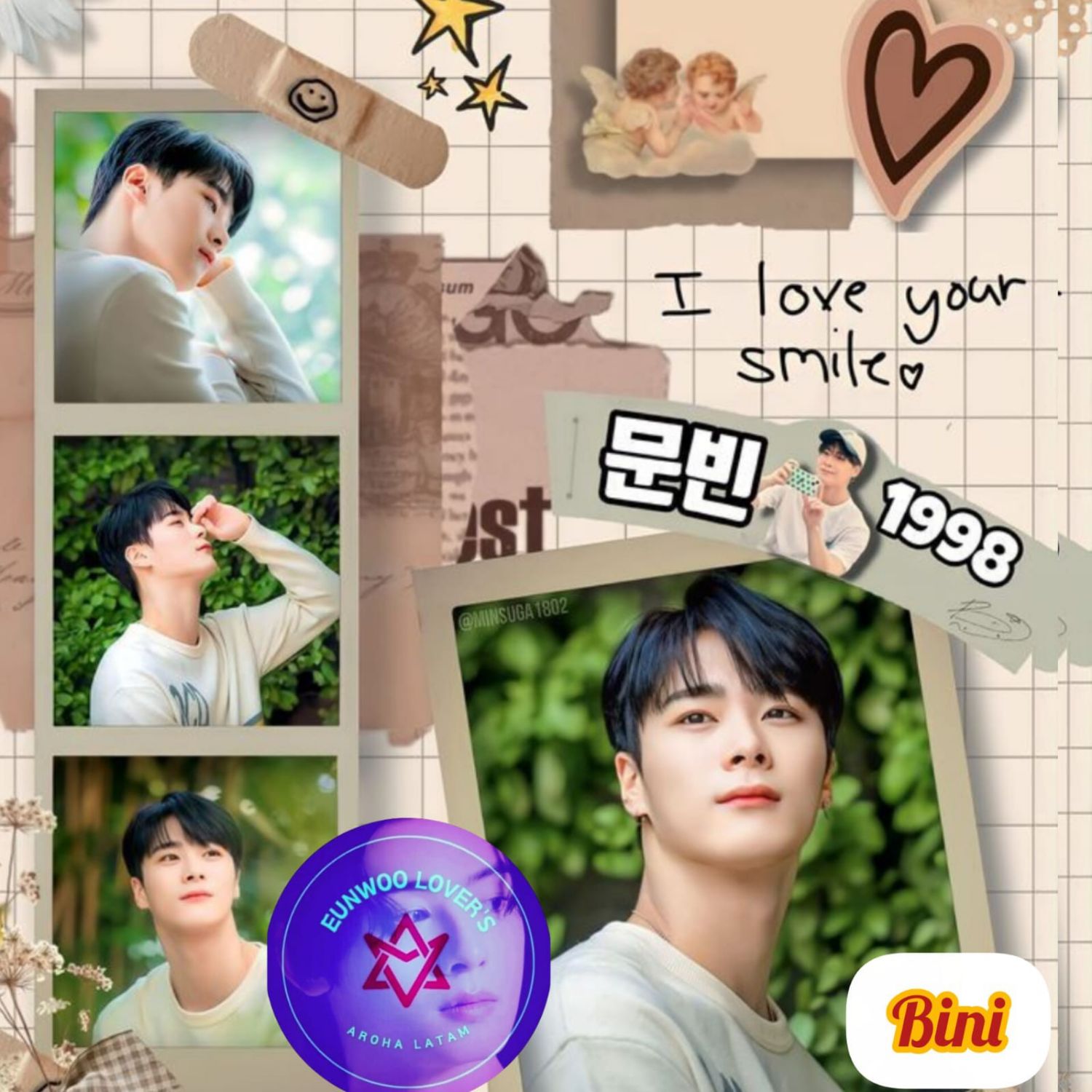 A moment captured by ASTRO's fan