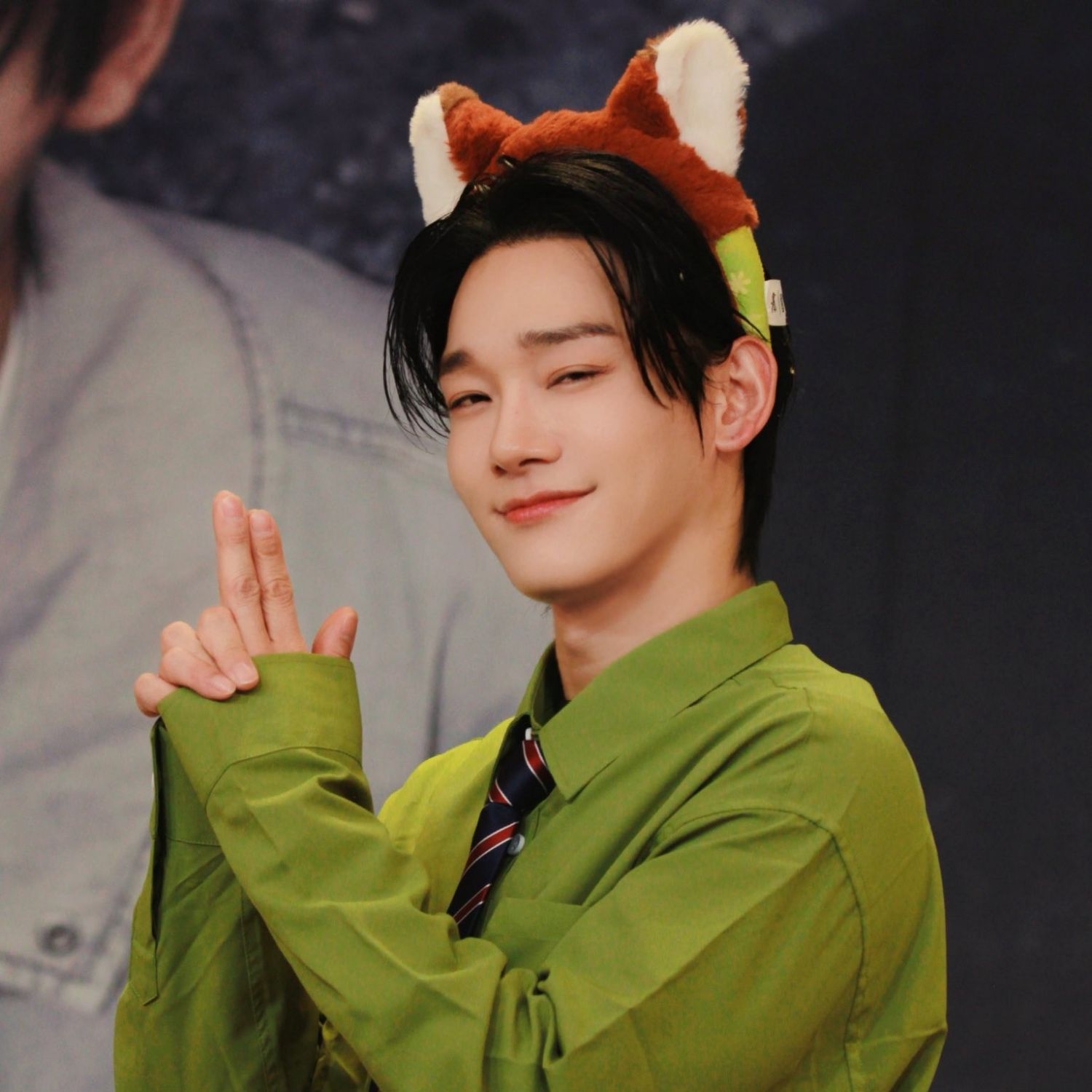 Recent activity shot of Chen (EXO)