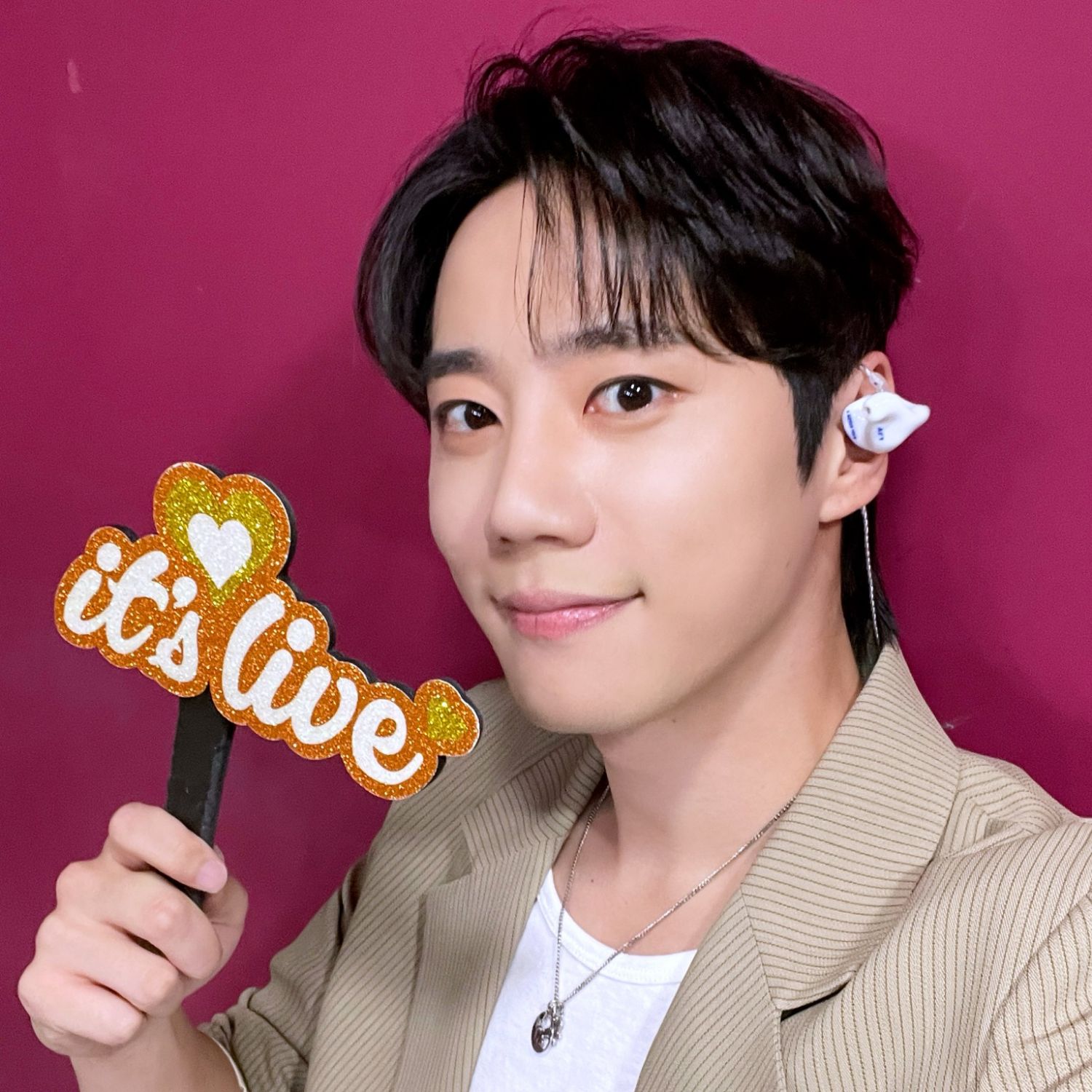 A moment captured by Lee Junyoung's fan