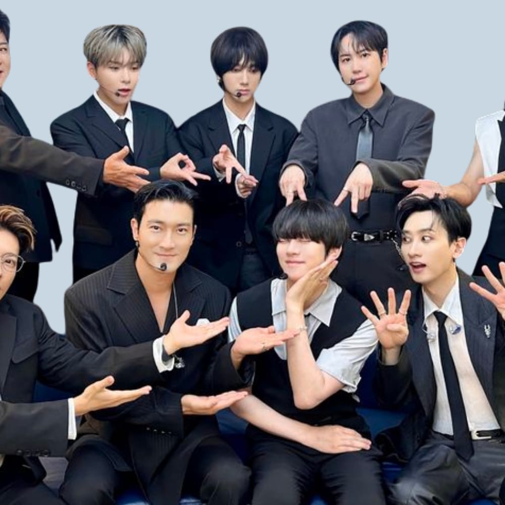 Behind-the-scenes cut of Super Junior