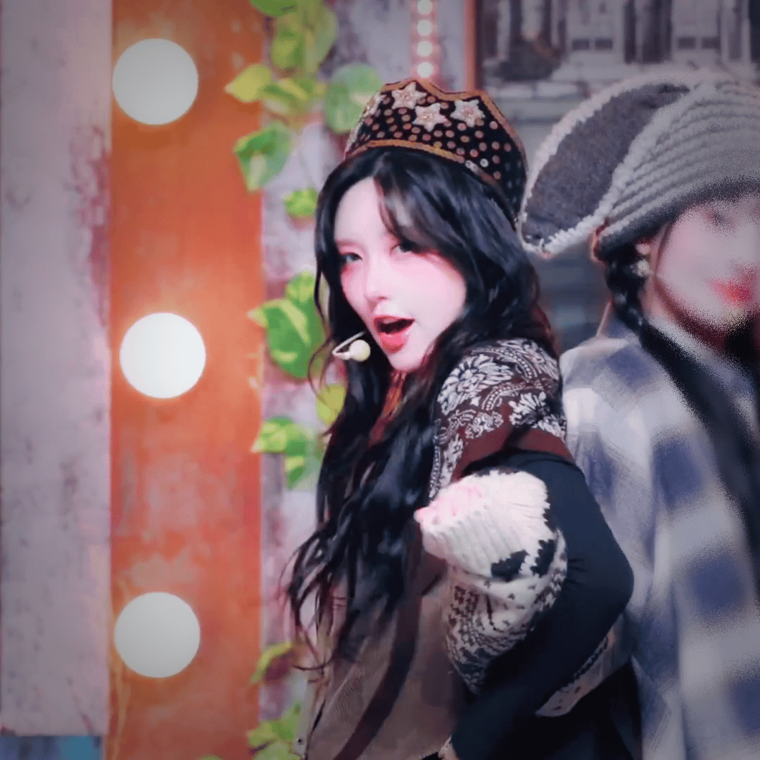 A moment captured by Gaeul (IVE)'s fan