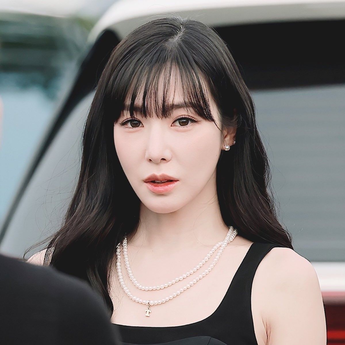A moment captured by Tiffany Young (Girls' Generation)'s fan