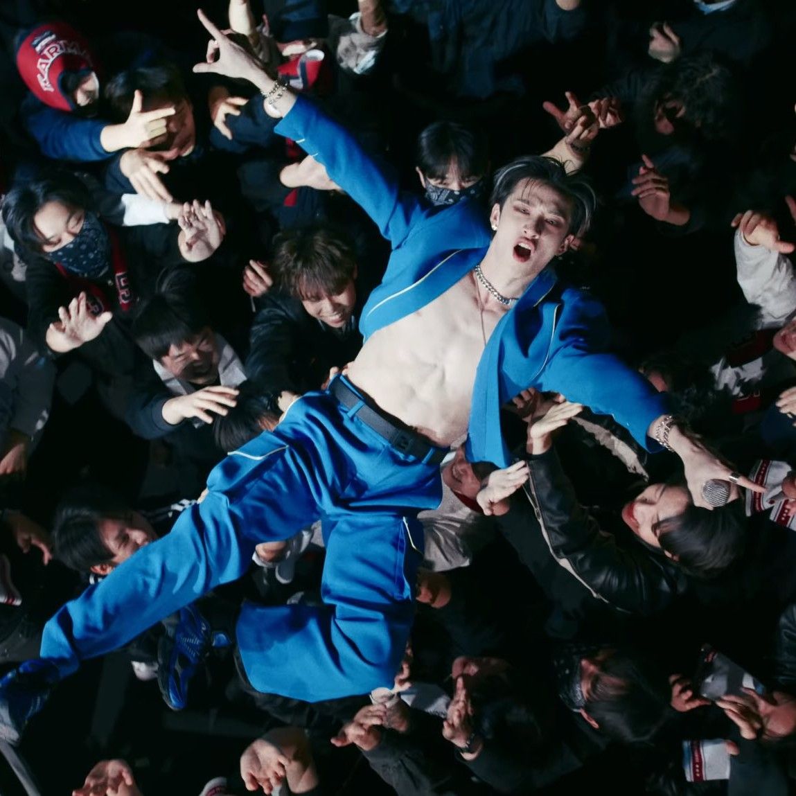 Behind-the-scenes cut of Bang Chan (Stray Kids)