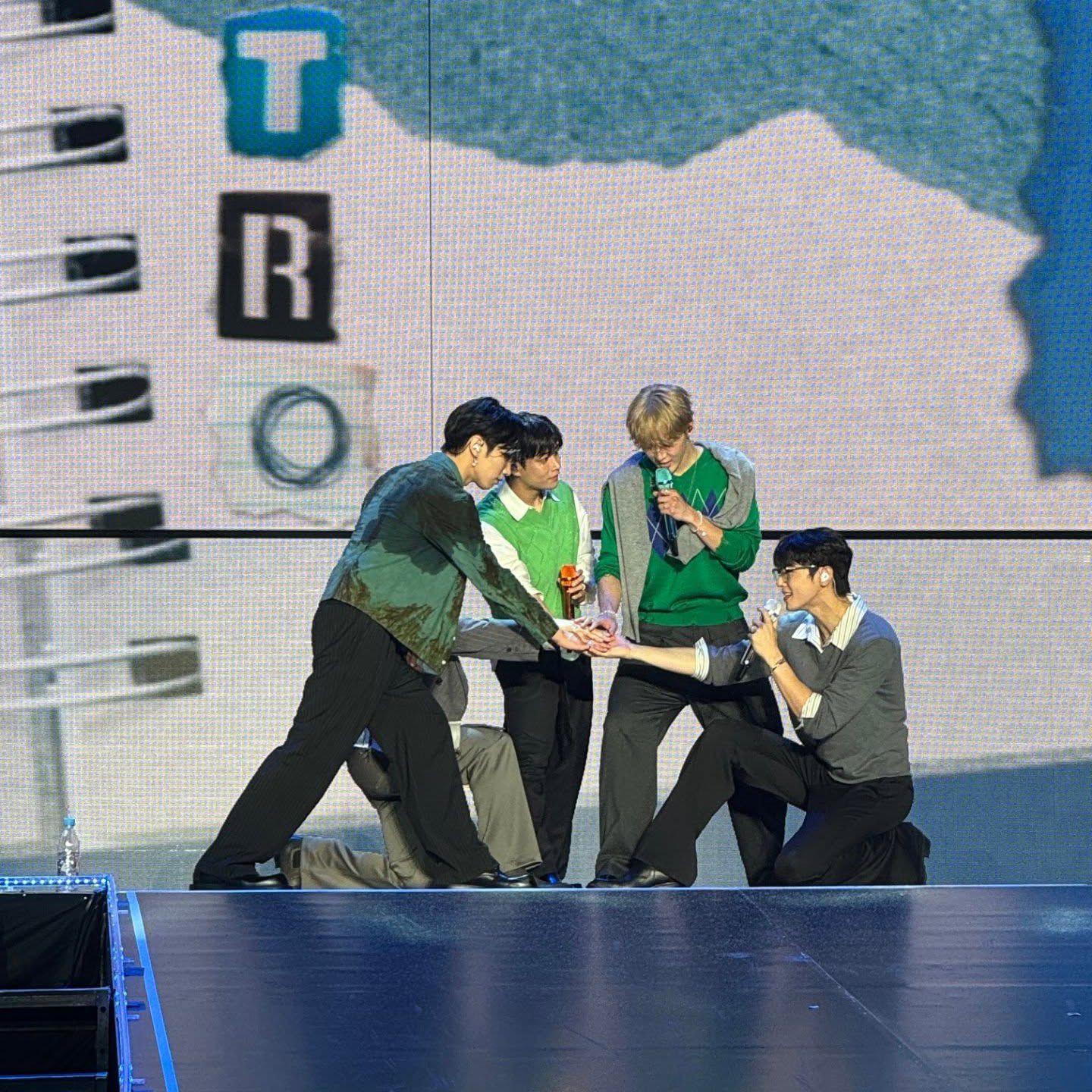 A moment captured by ASTRO's fan