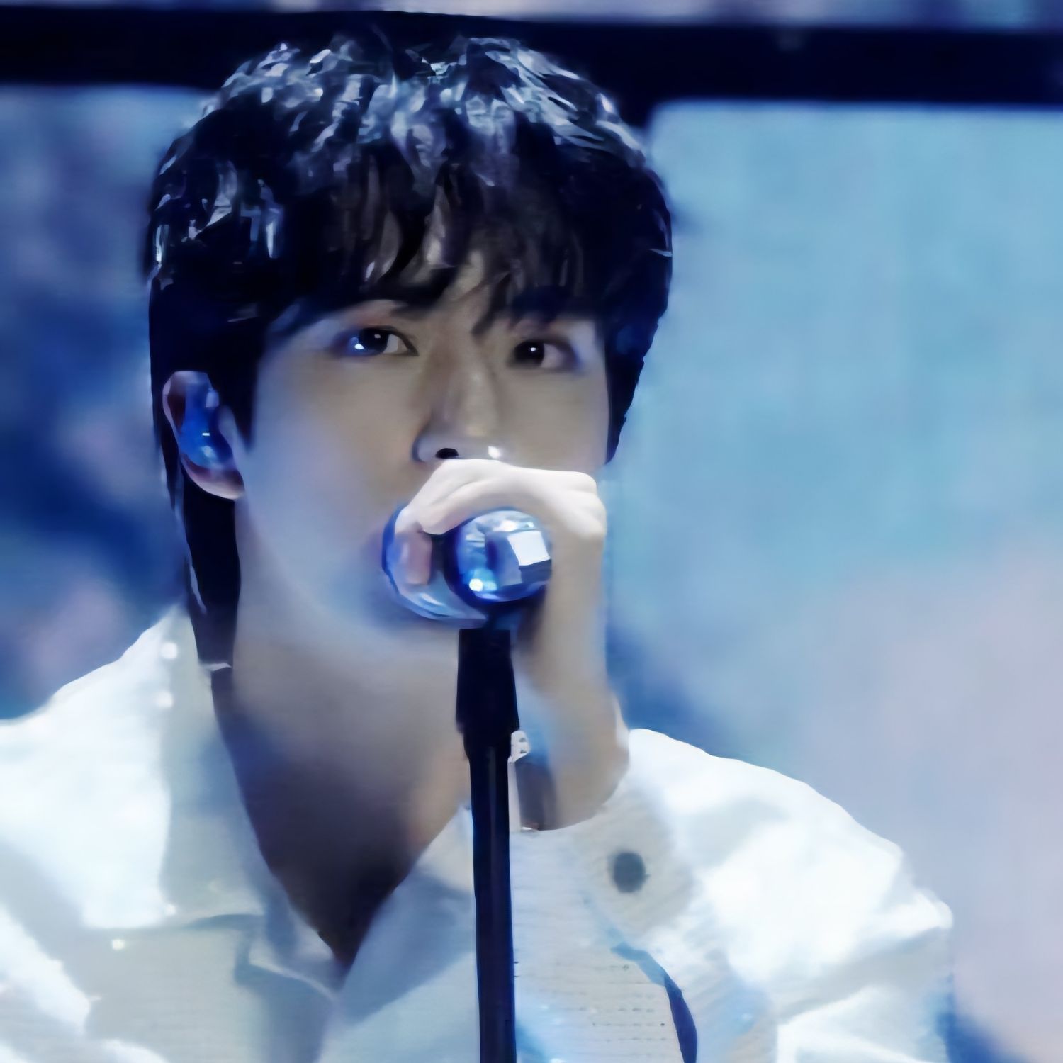 Recent activity shot of Jin (BTS)