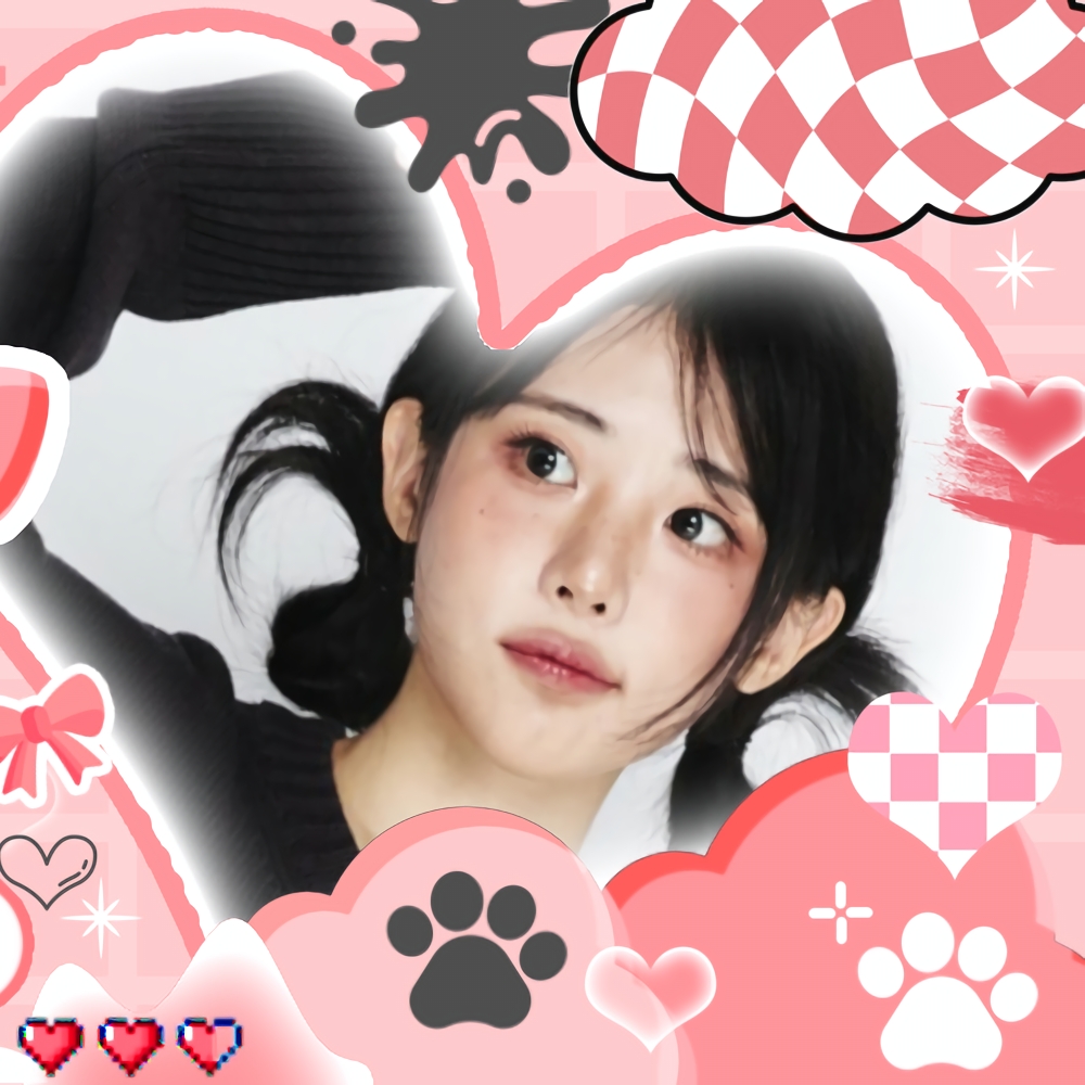 Behind-the-scenes cut of Hina (QWER)