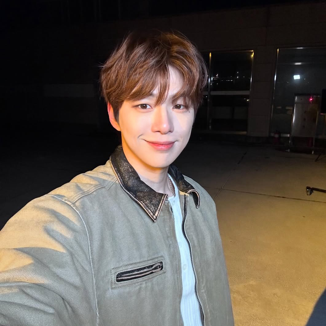 Recent activity shot of Kang Daniel