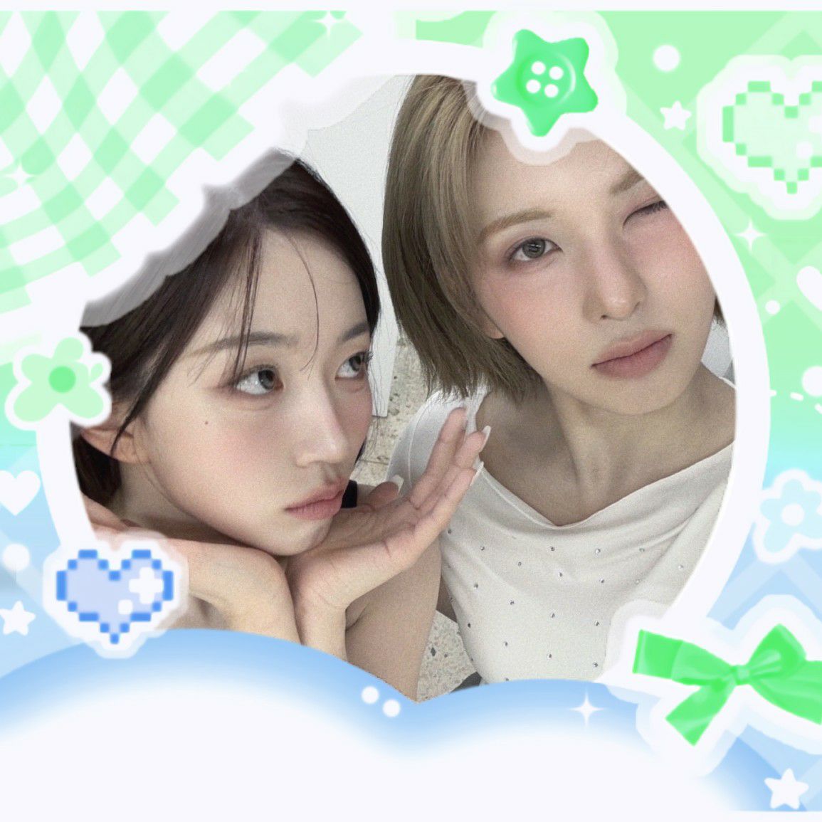 Behind-the-scenes cut of Haewon (NMIXX)