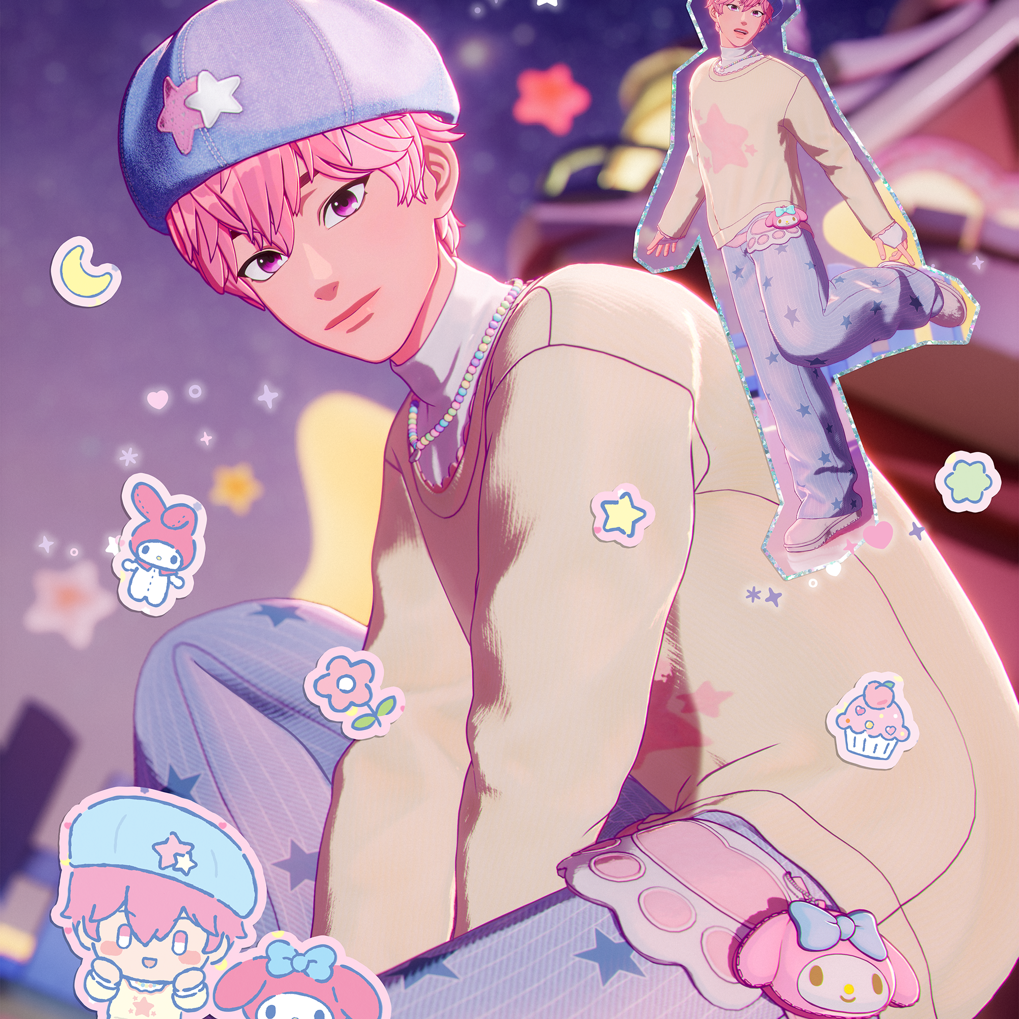 A moment captured by Bamby (PLAVE)'s fan