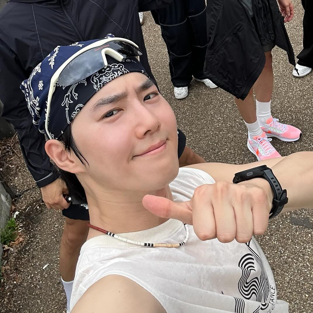 A moment captured by Suho (EXO)'s fan