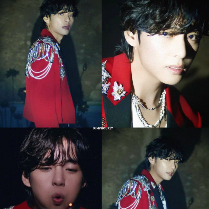 V (BTS)の舞台裏ショット