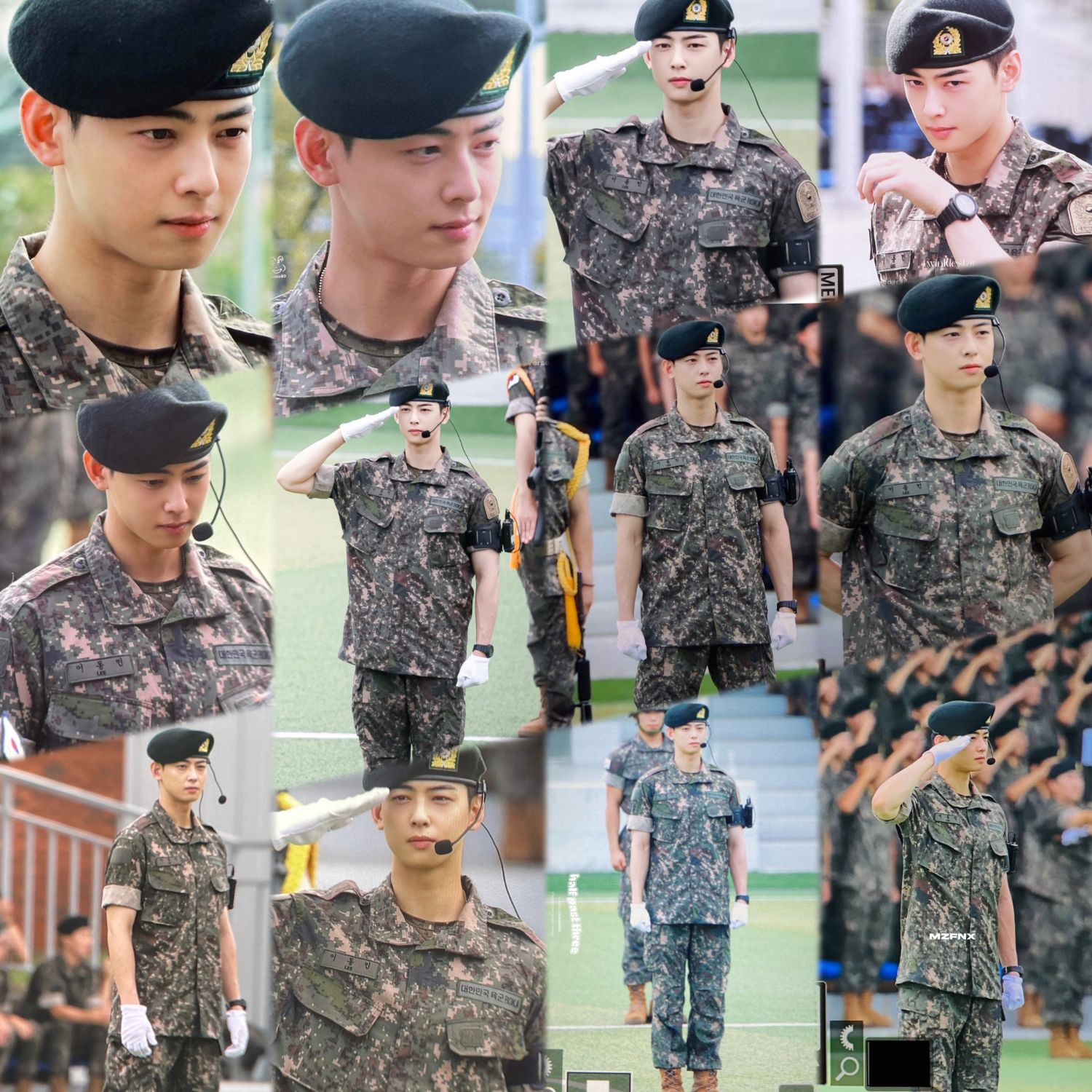 Recent activity shot of Eunwoo (ASTRO)