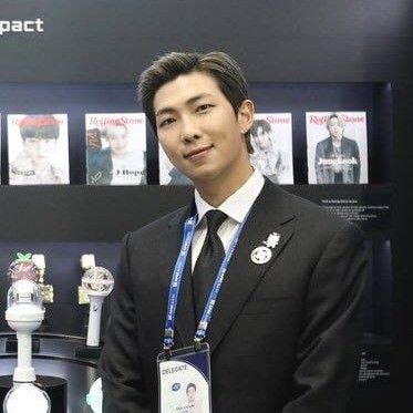 Recent activity shot of RM (BTS)