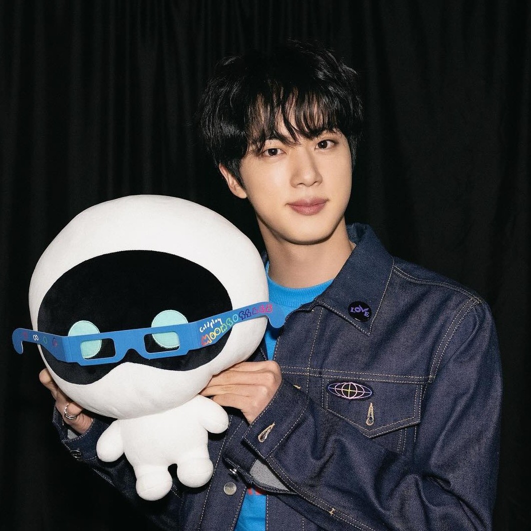 Recent activity shot of Jin_BTS