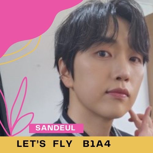 Recent activity shot of Sandeul (B1A4)