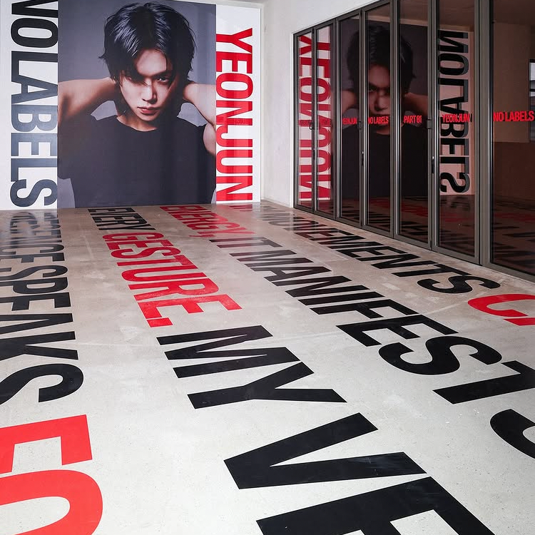 A moment captured by TOMORROW X TOGETHER's fan