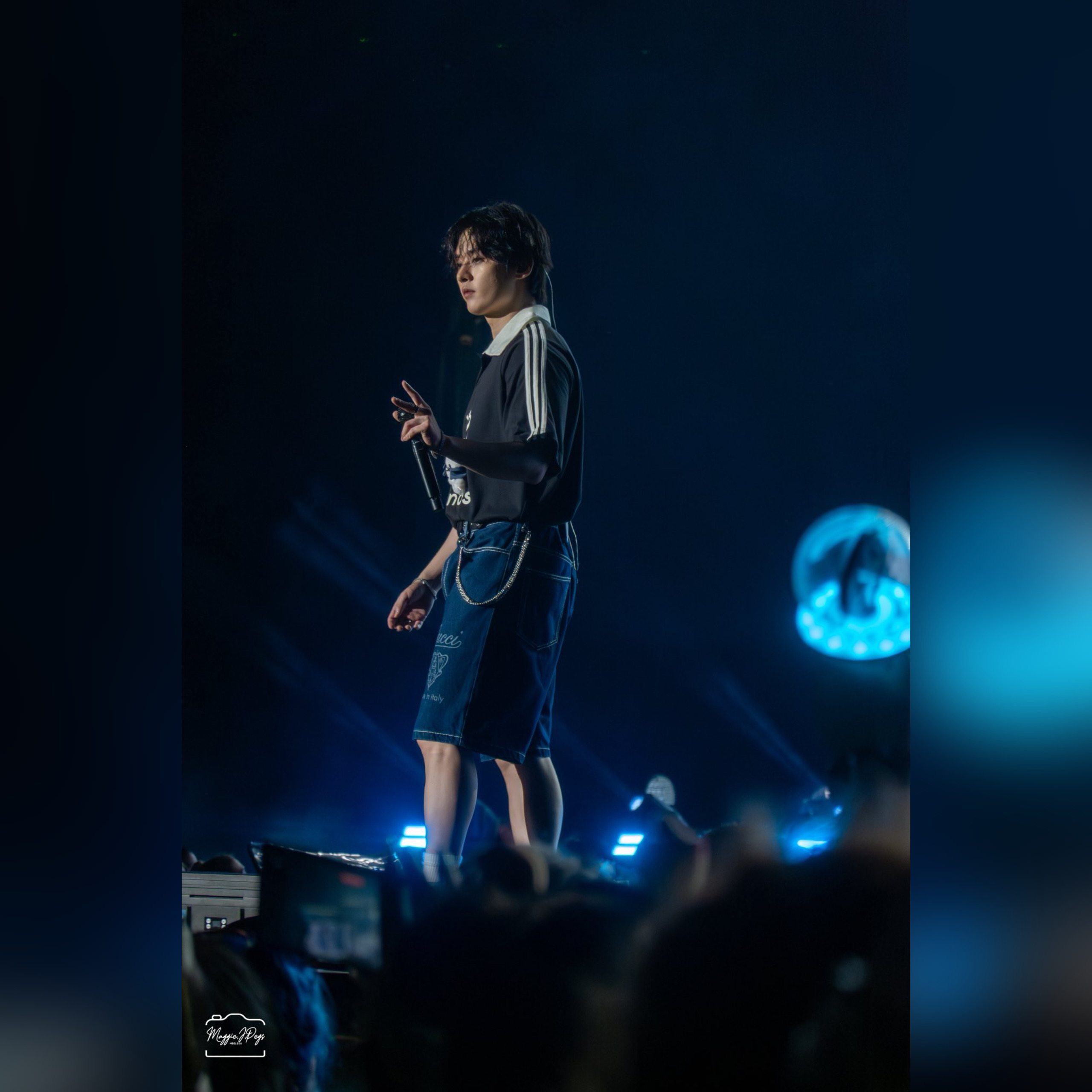 Recent activity shot of Lee Know (Stray Kids)