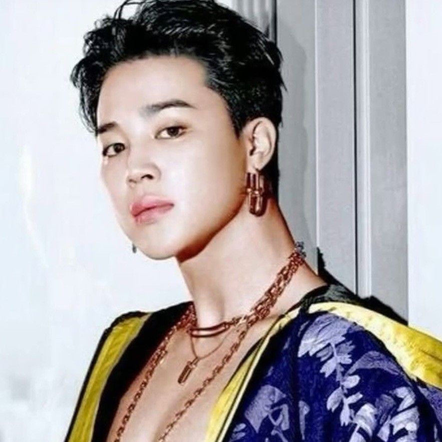 Recent activity shot of Jimin (BTS)
