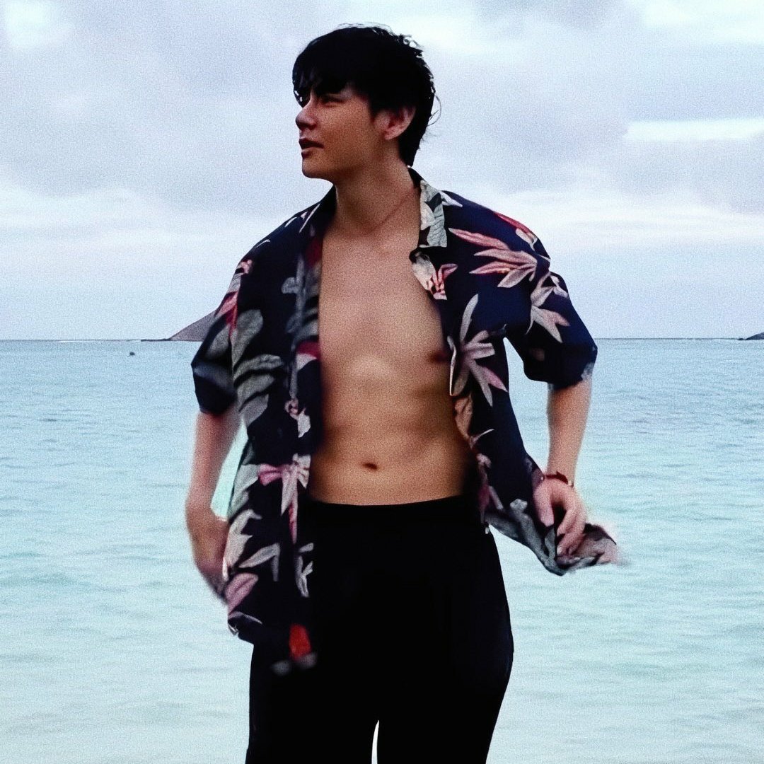 A moment captured by V (BTS)'s fan