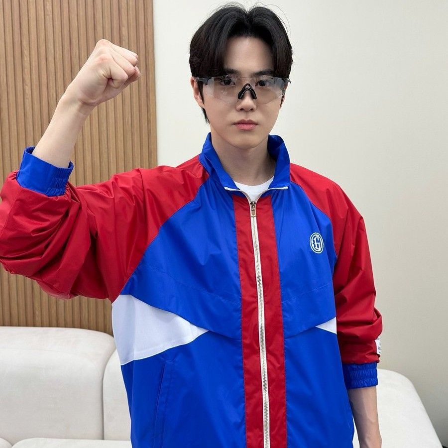 Recent activity shot of Suho (EXO)