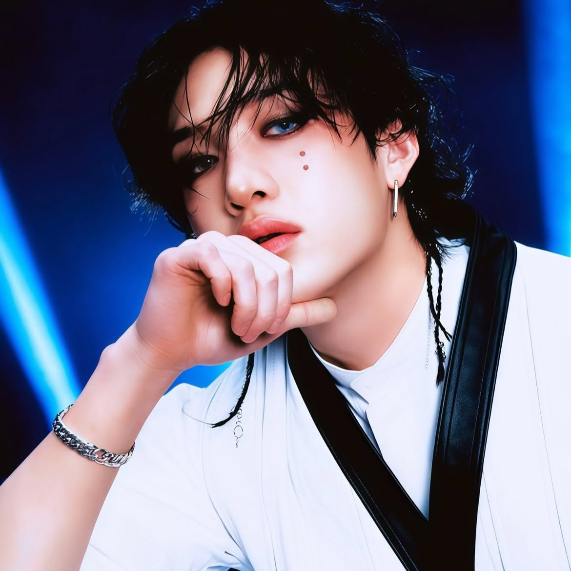 A moment captured by Bang Chan (Stray Kids)'s fan